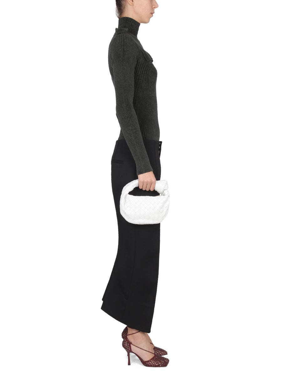 BOTTEGA VENETA High-Neck Military Sweater - Women's