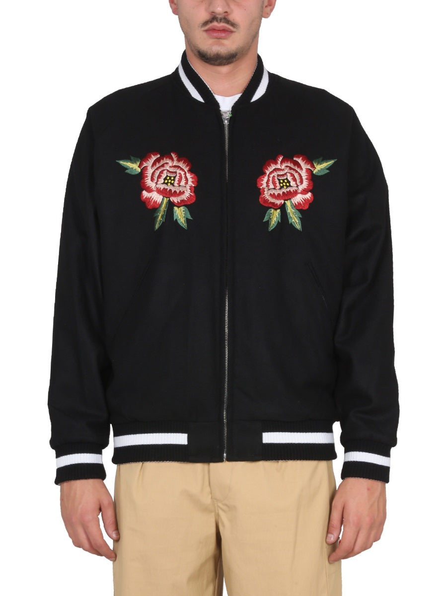 KENZO Double Face Bomber Jacket - Men's Outerwear