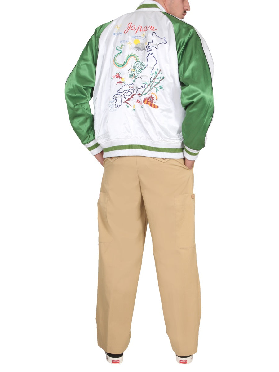 KENZO Double Face Bomber Jacket - Men's Outerwear