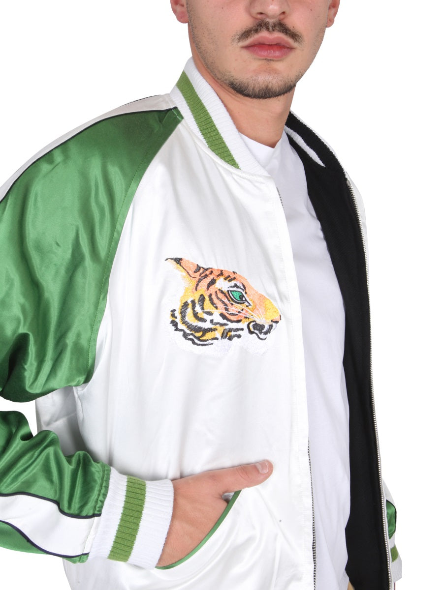 KENZO Double Face Bomber Jacket - Men's Outerwear