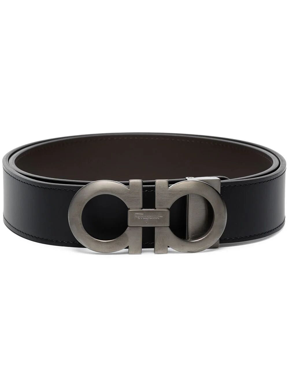 Ferragamo Reversible Gancini Hook Belt for Men