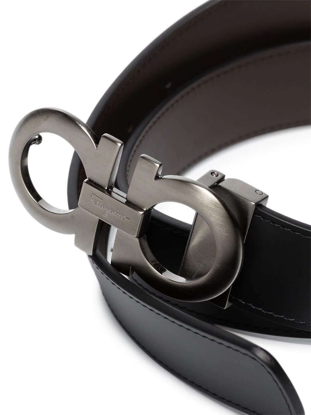Ferragamo Reversible Gancini Hook Belt for Men