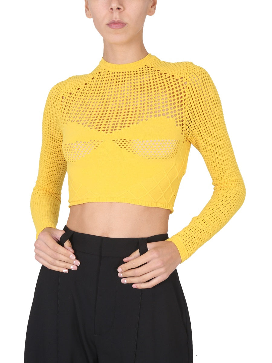 AMBUSH Creeping Mini Crop Shirt