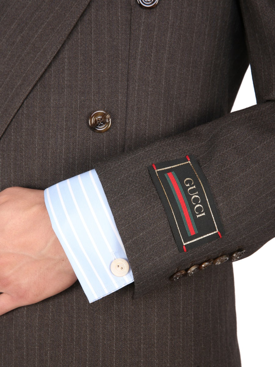 GUCCI Double Breasted Wool Jacket for Men