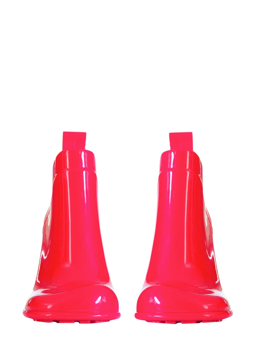 BOTTEGA VENETA Shine Boot with Rubber Heel