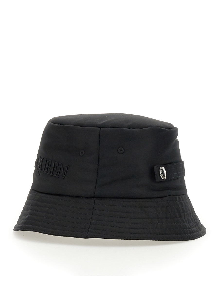 ALEXANDER McQUEEN Embroidered Logo Bucket Hat