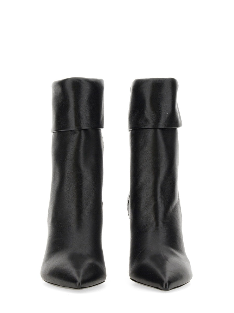 SAINT LAURENT Niki Mini Boots with 8.5 cm Heel