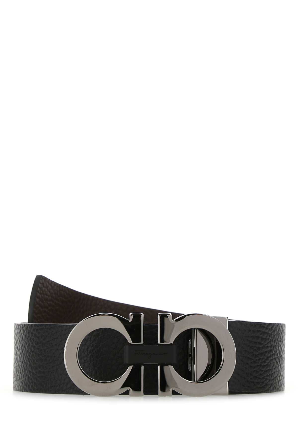 Ferragamo Reversible Calf Leather Belt for Men