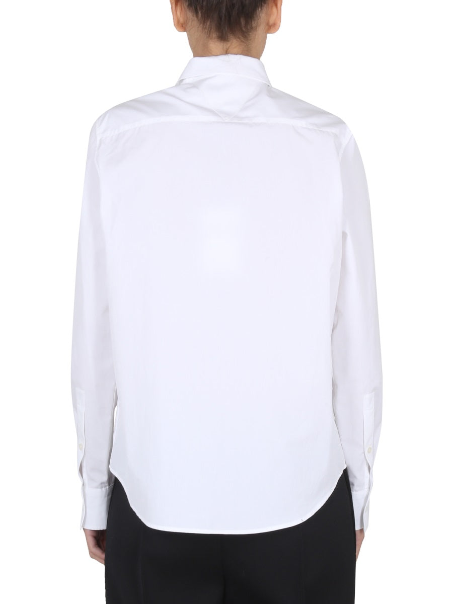 BOTTEGA VENETA Classic Point Collar Women's Shirt