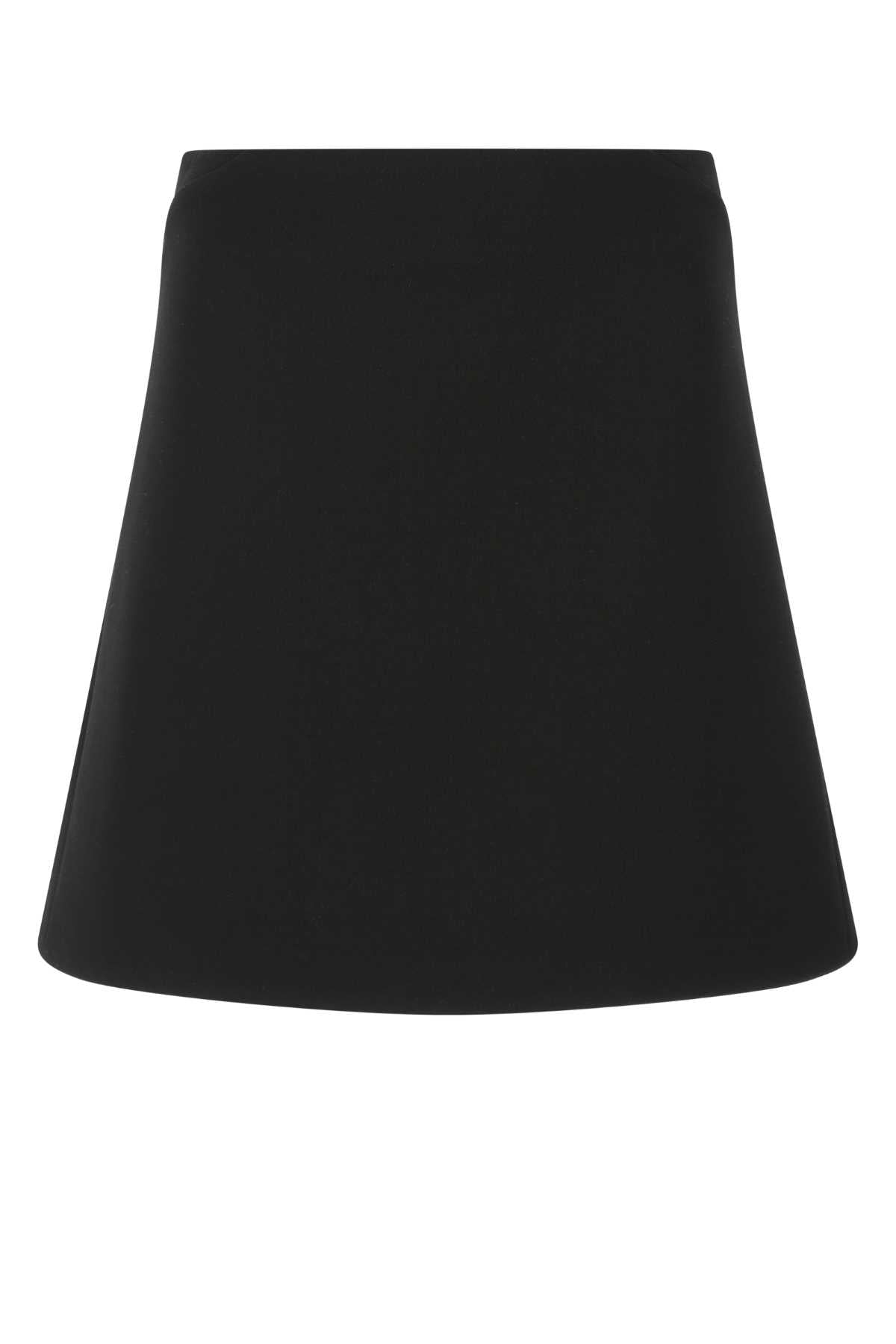 BOTTEGA VENETA Contemporary Wool Blend Mini Skirt