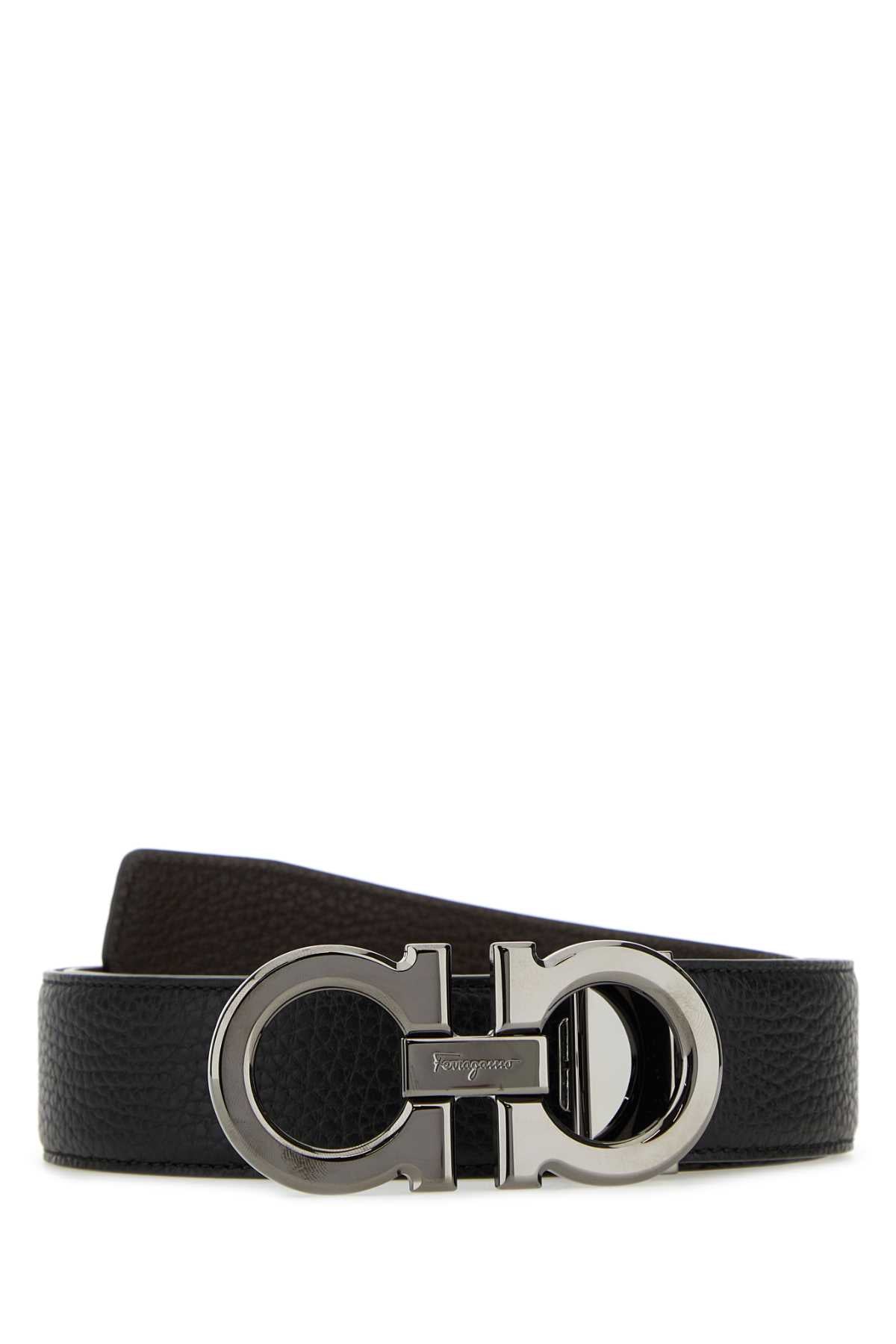 Ferragamo Reversible Leather Belt for Men