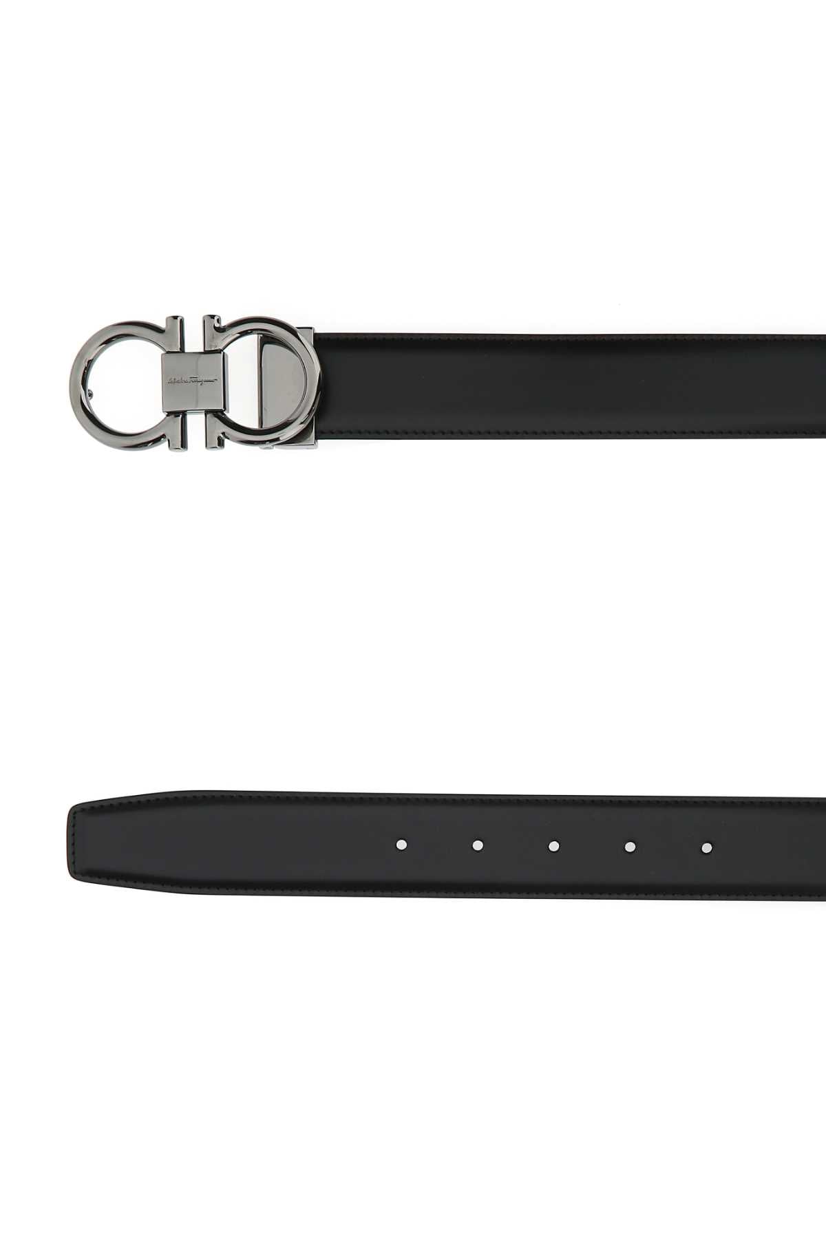 Ferragamo Elegant Men's Calfskin Belt - SS25 Collection