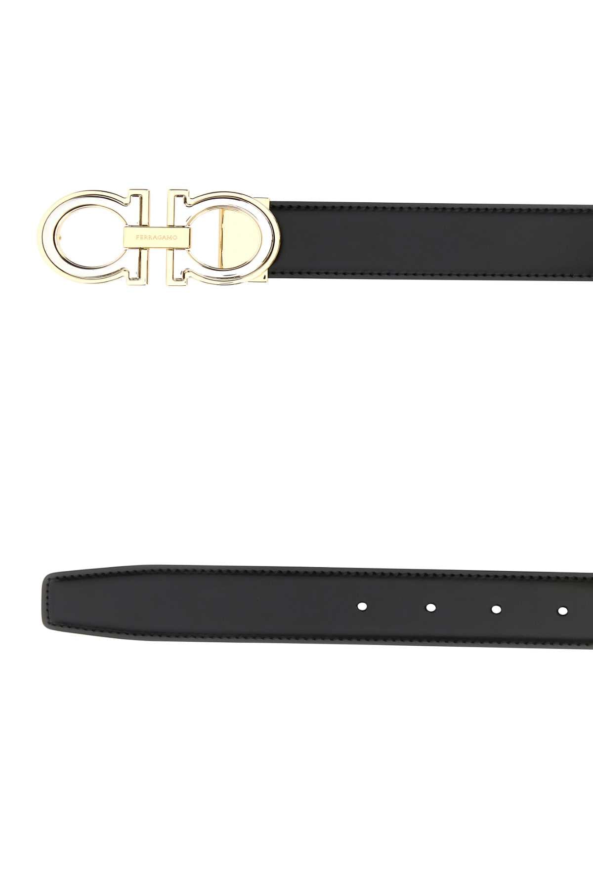 Ferragamo Reversible Gancini Hook Belt