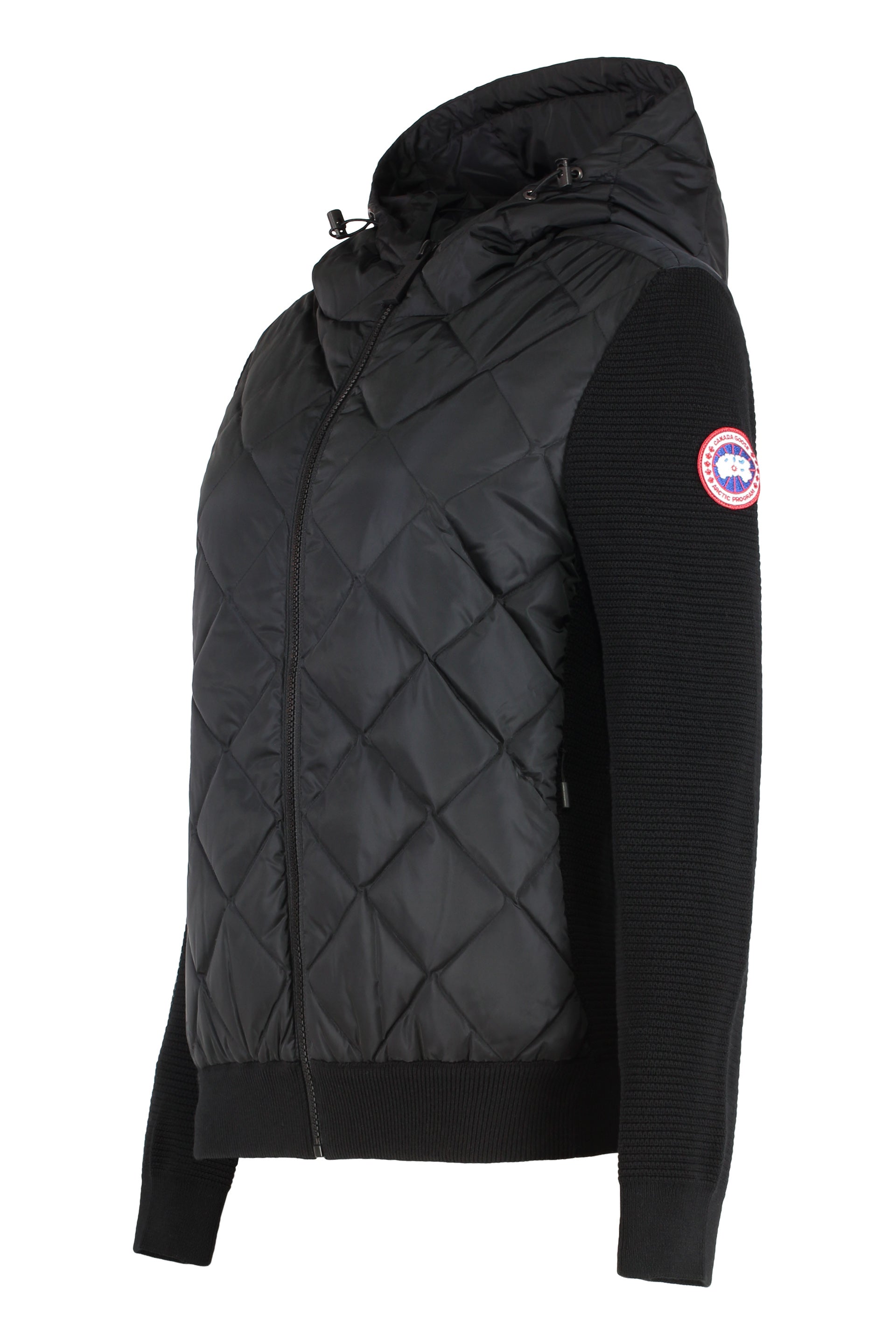 CANADA GOOSE Women's Hybrid Down Cardigan with Padded Front Panel