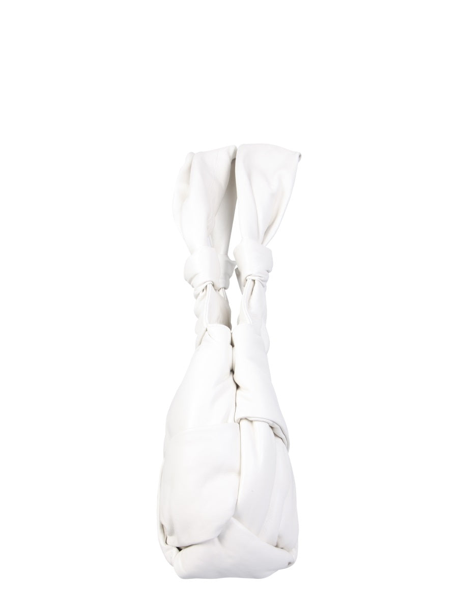 BOTTEGA VENETA Mini Padded Handbag with Iconic Braided Pattern