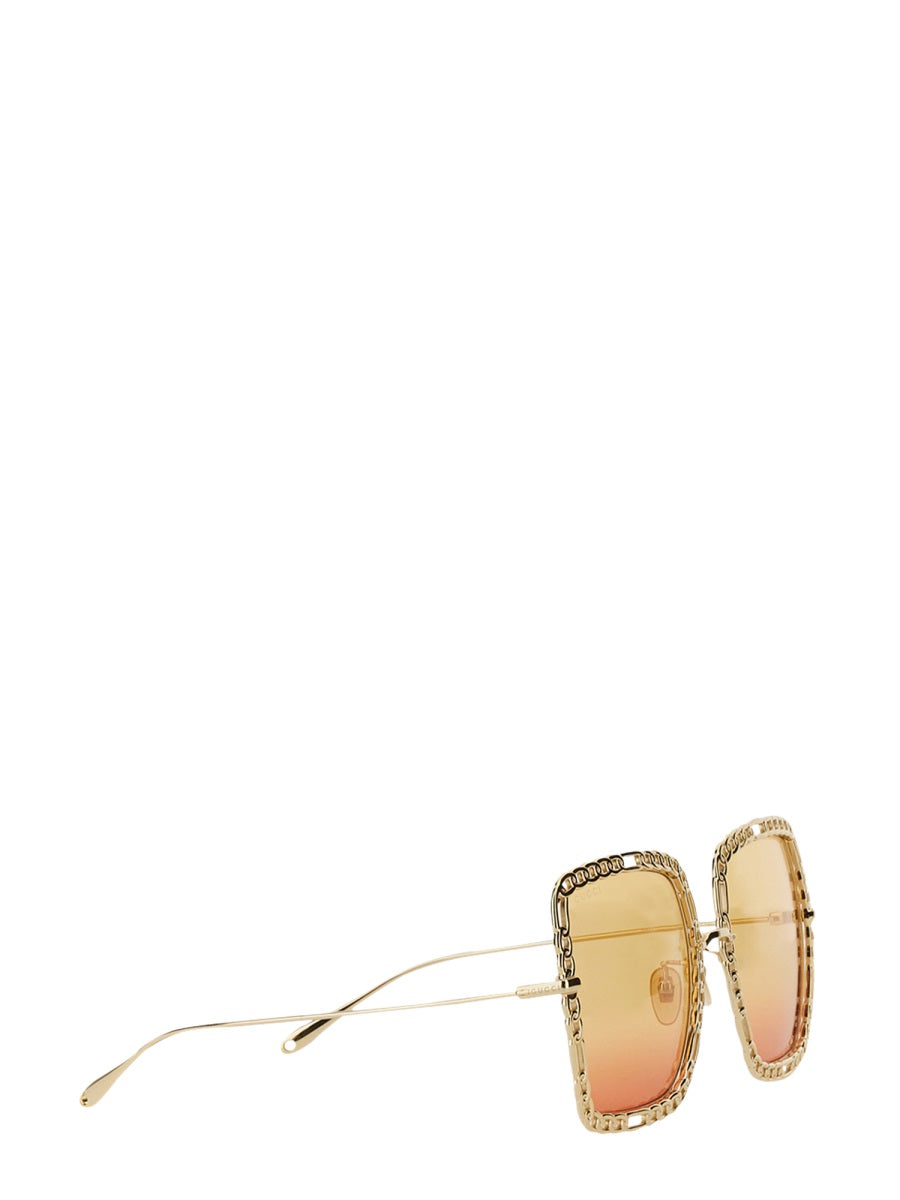 GUCCI Rectangular Mini Sunglasses for Women