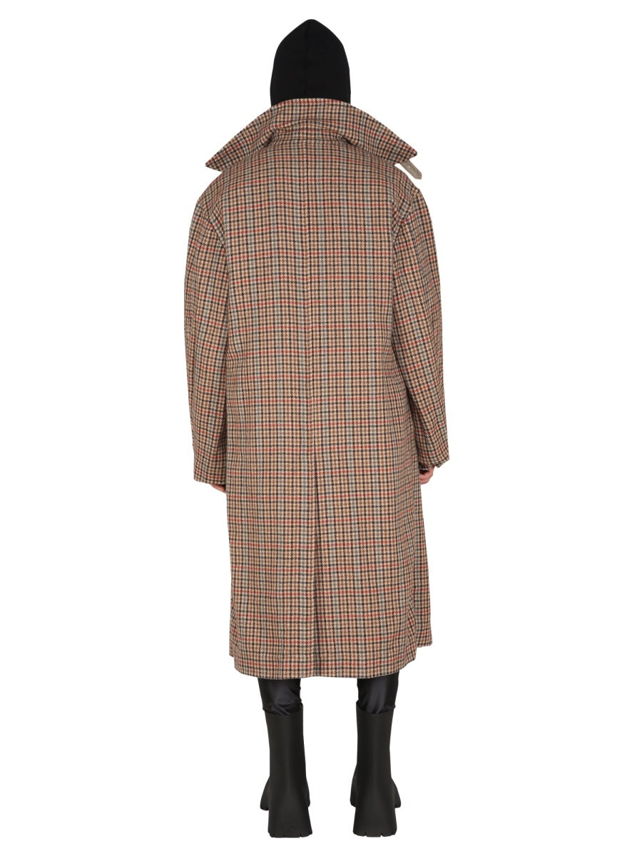 BALENCIAGA Reversible Oversized Trench Jacket for Men