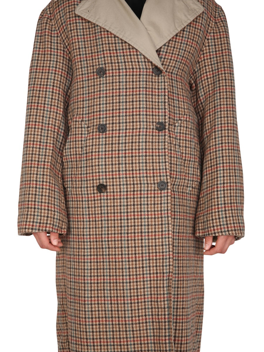 BALENCIAGA Reversible Oversized Trench Jacket for Men