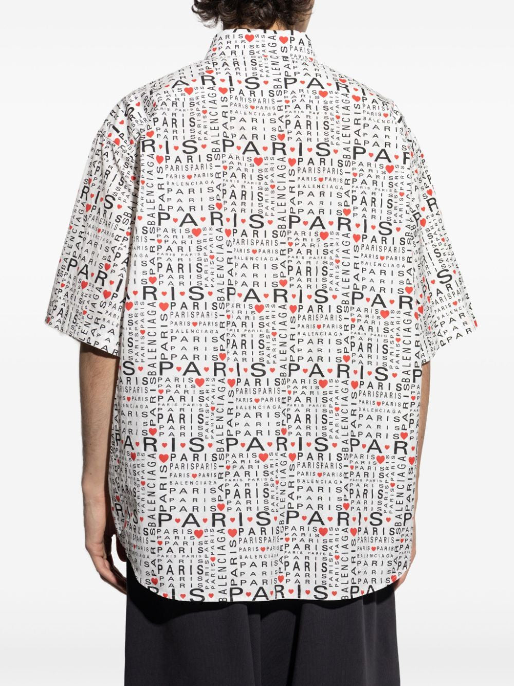 BALENCIAGA Large Fit Short Sleeve Shirt
