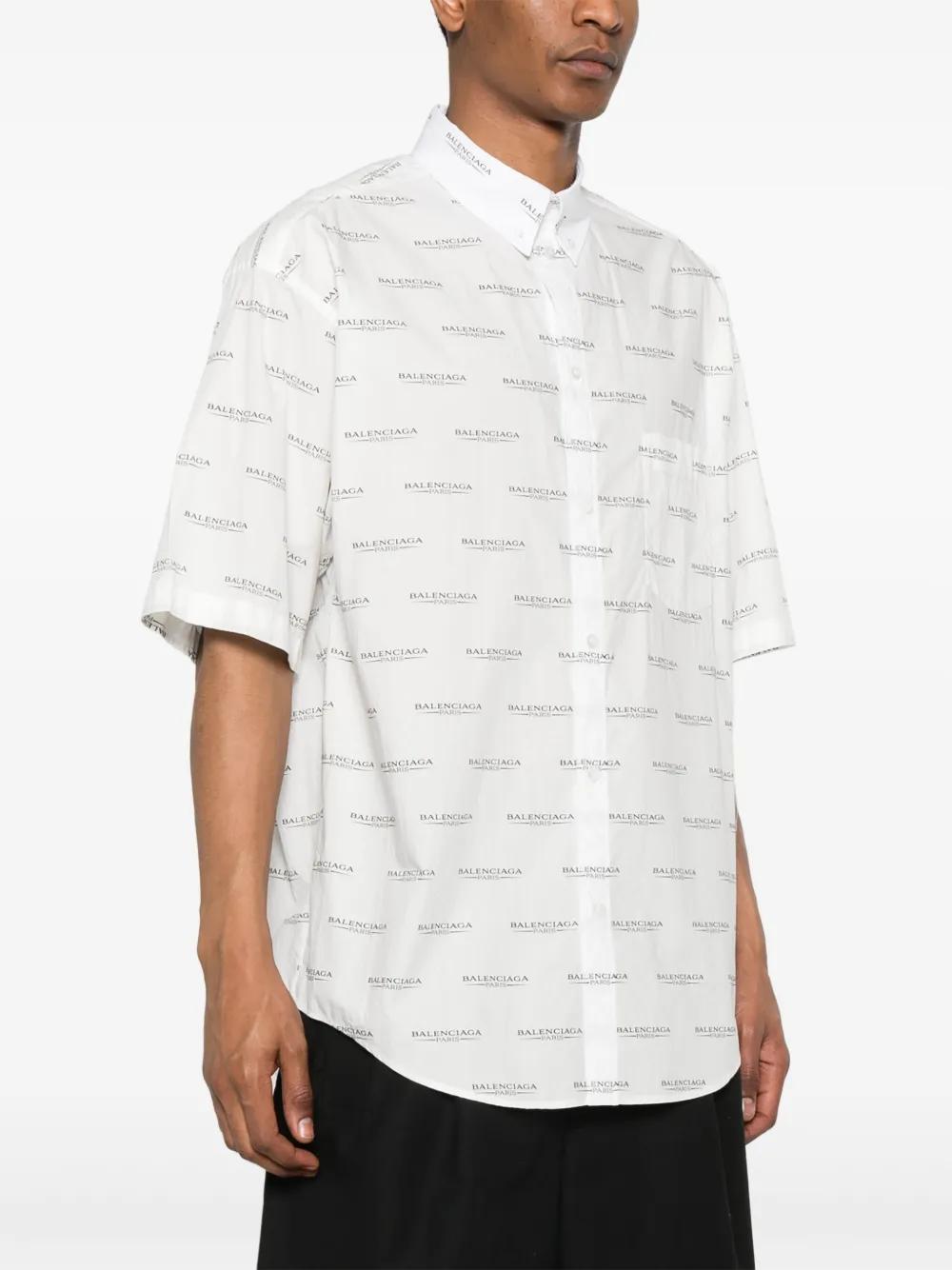 BALENCIAGA Large Fit S/S Shirt for Men
