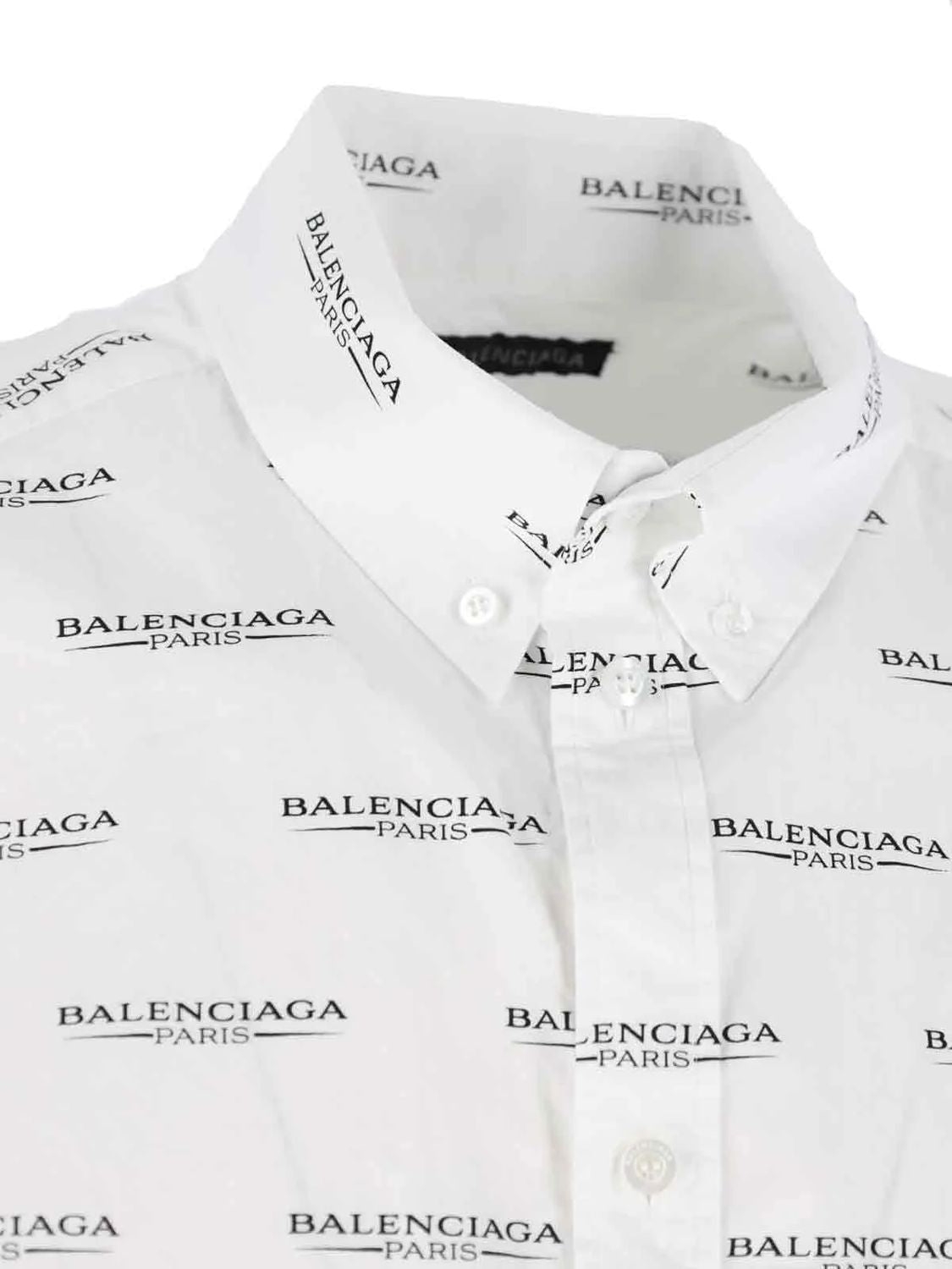 BALENCIAGA Large Fit Casual Shirt for Men