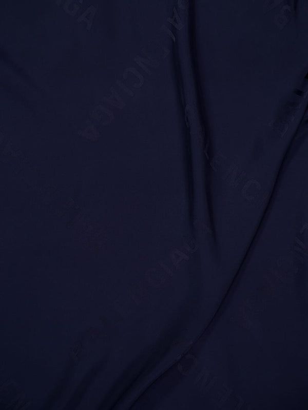 BALENCIAGA Men's Oversize Mini Viscose Shirt