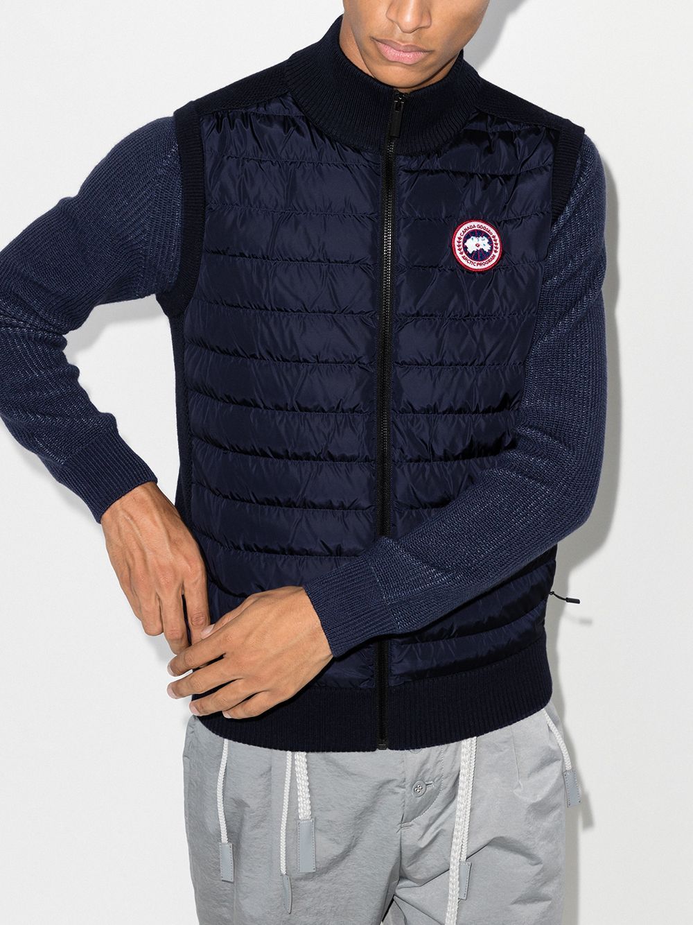 CANADA GOOSE Men's Hybrid Full Zip Down Vest
