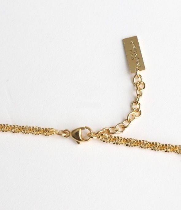 SAINT LAURENT Chain Helice Mini Bracelet