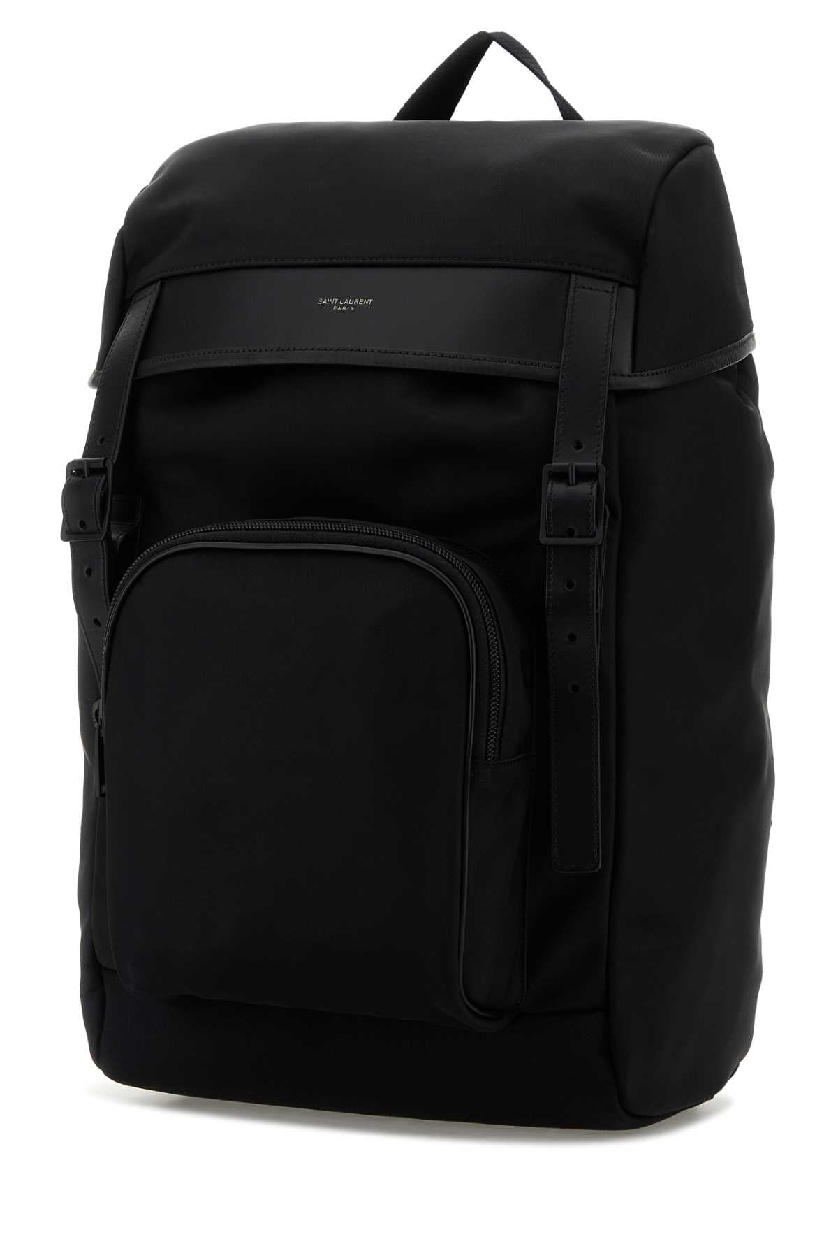 SAINT LAURENT Fabric City Backpack for Men - FW25 Collection