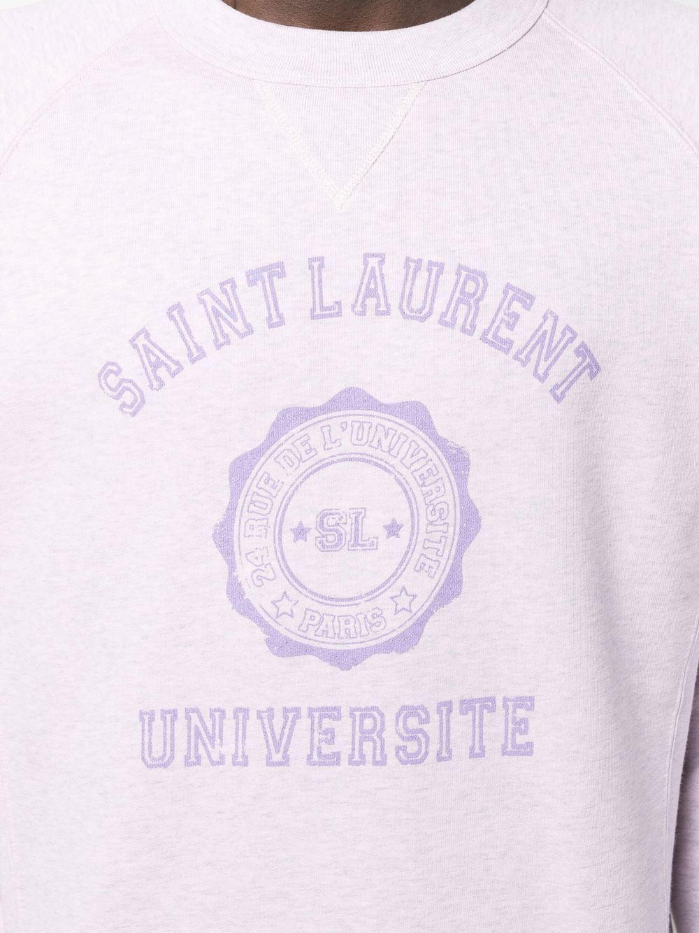 SAINT LAURENT Oversized Sweatshirt with Unique Paneling for Men