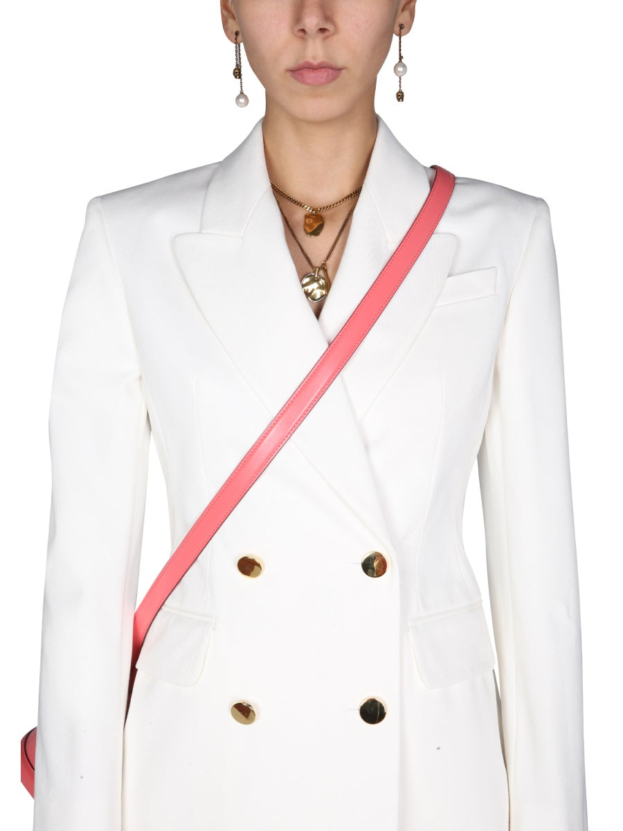 ALEXANDER MCQUEEN Women's Double-Breasted Mini Jacket