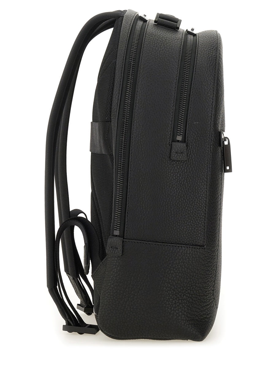 Ferragamo Premium 100% Leather Backpack for Men - FW25 Collection