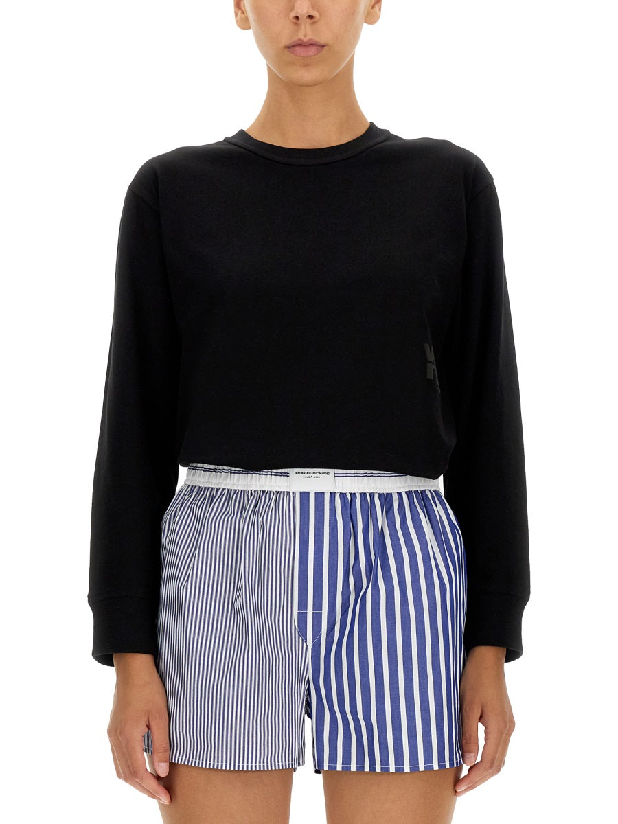 ALEXANDERWANG.T Embossed Logo T-Shirt