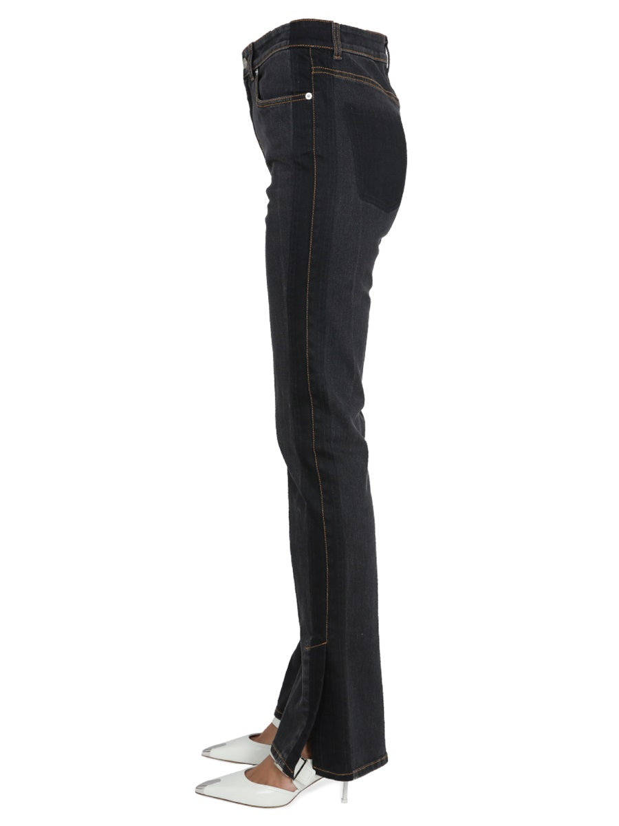 ALEXANDER MCQUEEN Wide Leg Jeans for Women