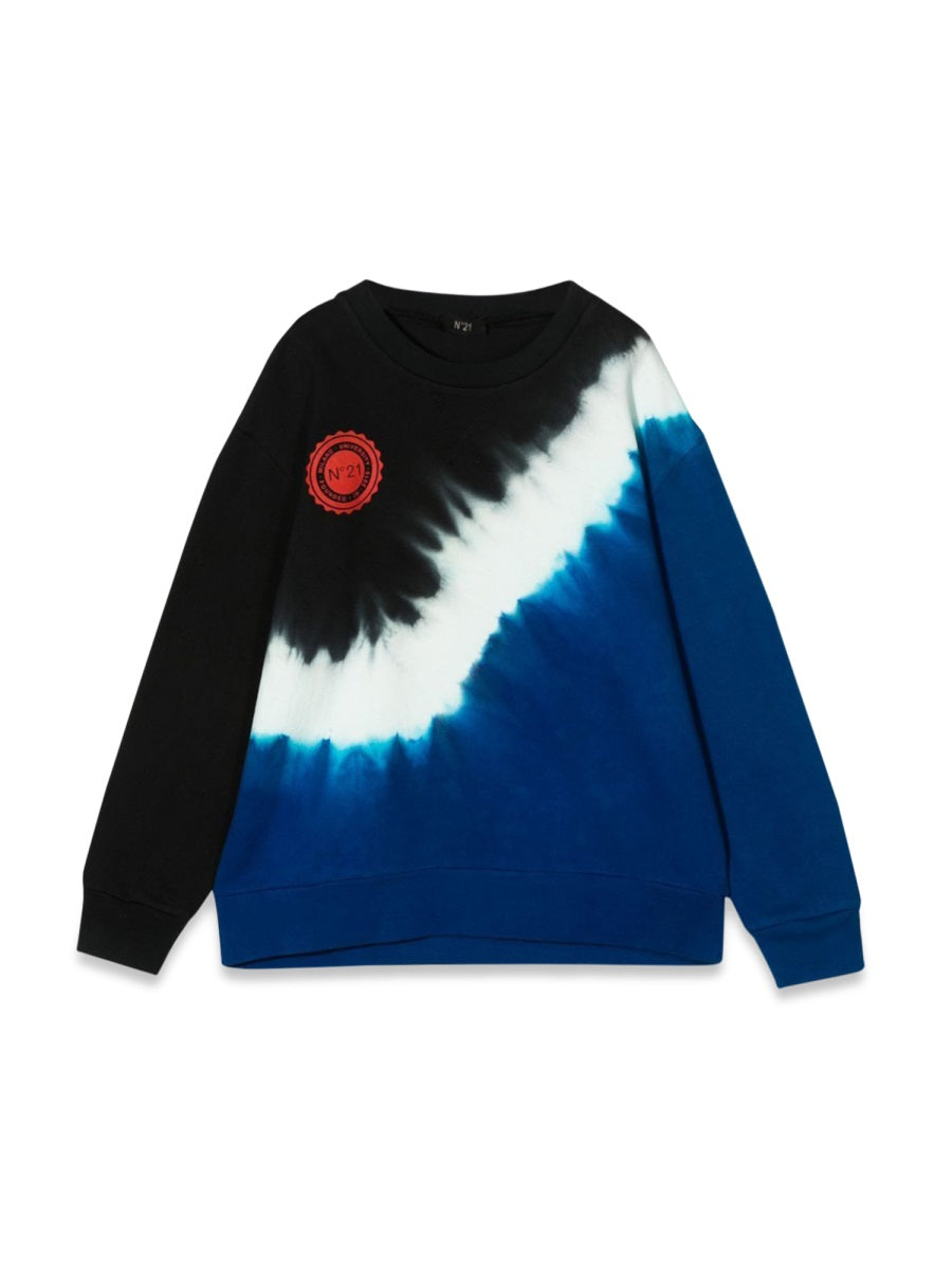 N°21 Mini Tie-Dye Sweatshirt for Boys
