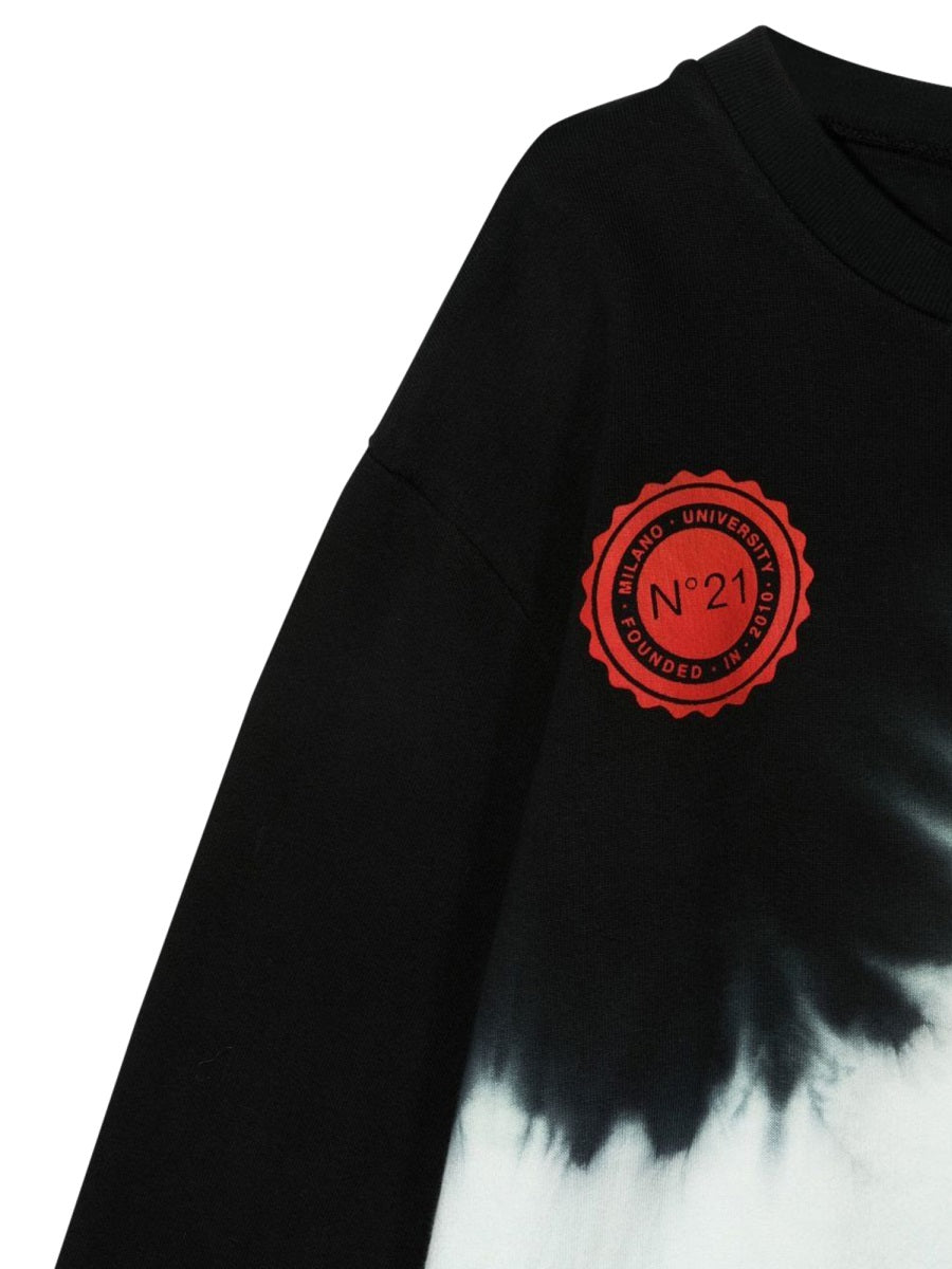 N°21 Mini Tie-Dye Sweatshirt for Boys