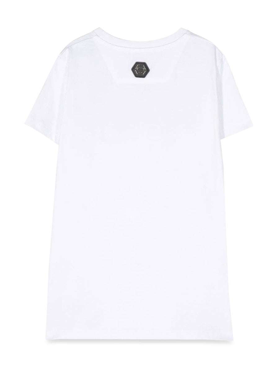 PHILIPP PLEIN Maxi Skull Graphic T-Shirt for Boys