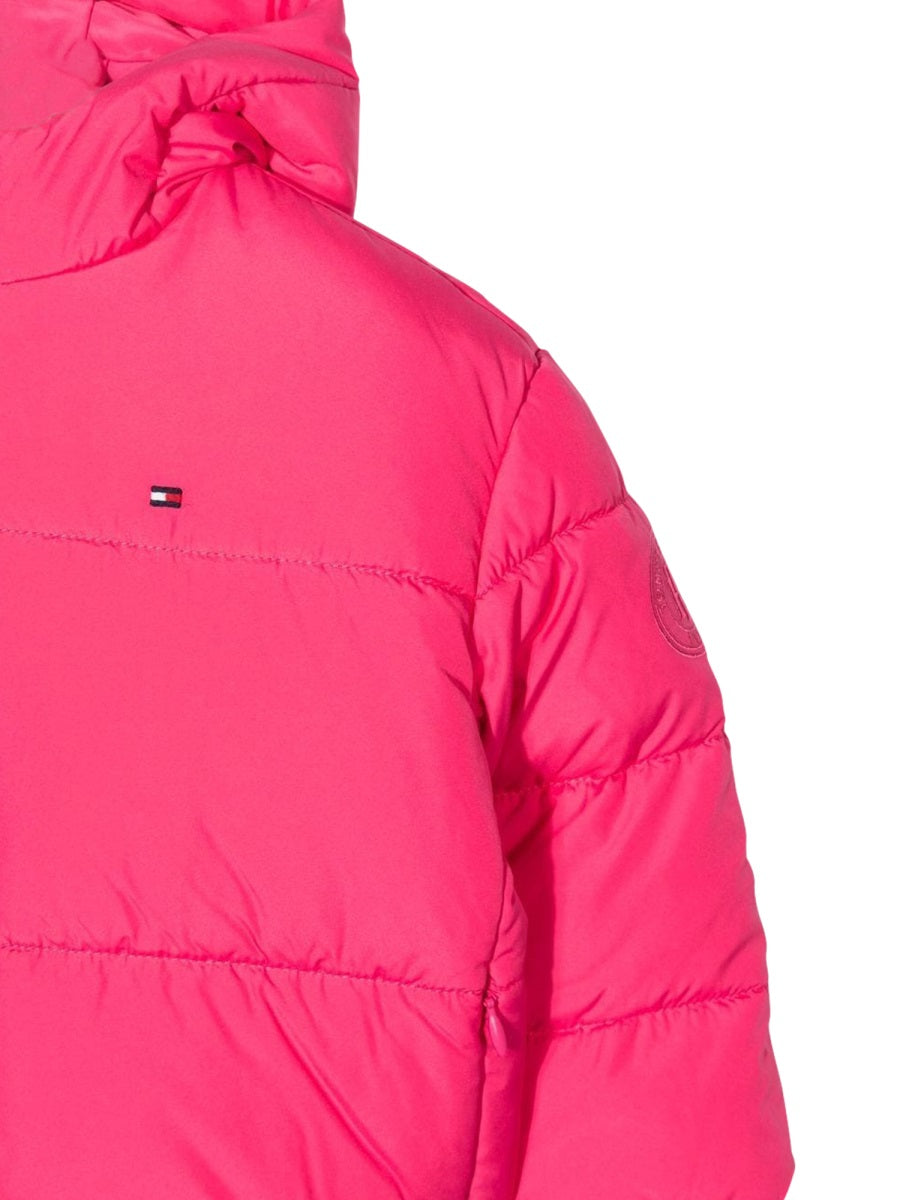TOMMY HILFIGER Mini Hood Branded Puffer Jacket for Girls