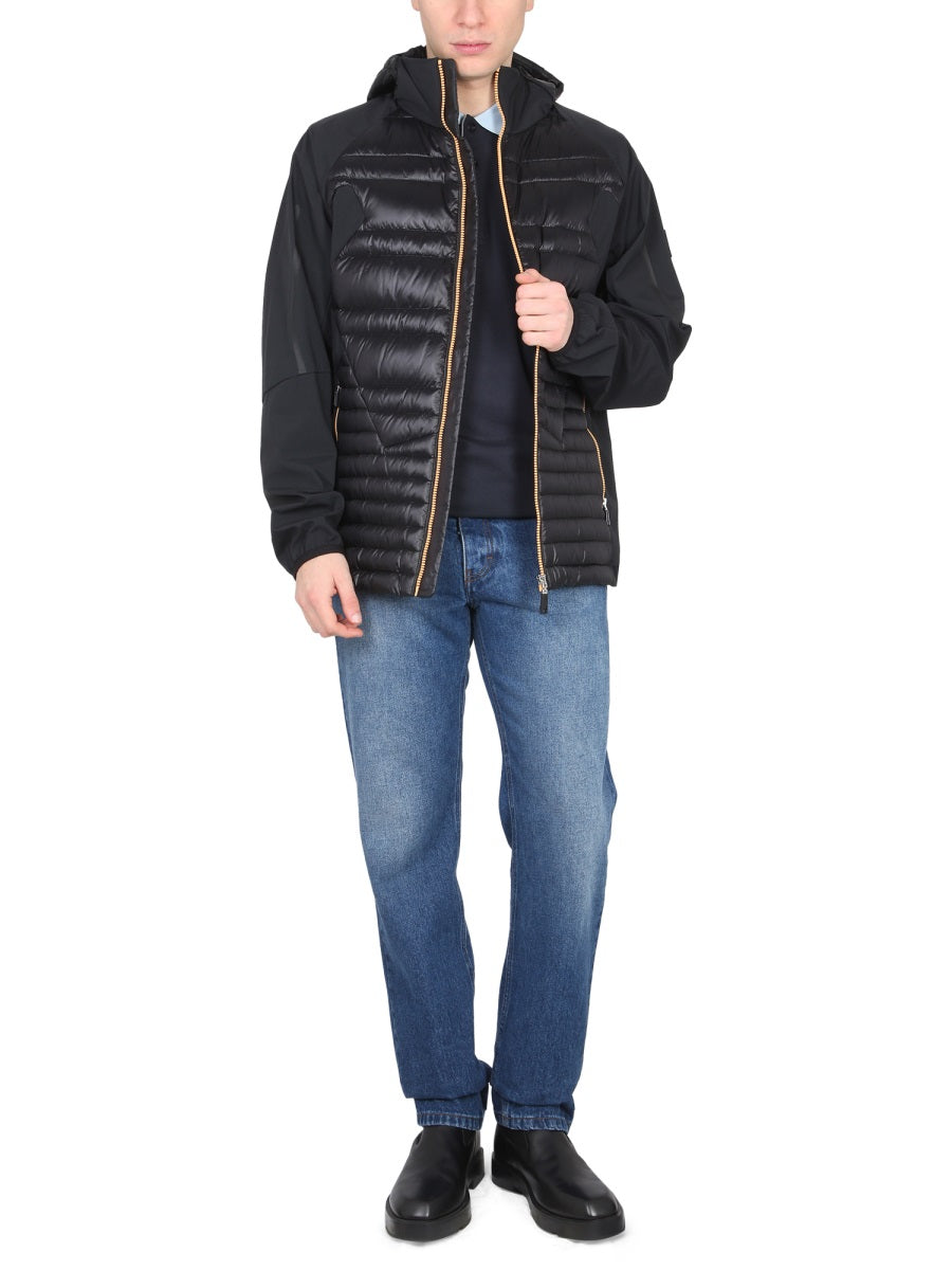 BOSS Men's Hooded Jacket with Drawstring