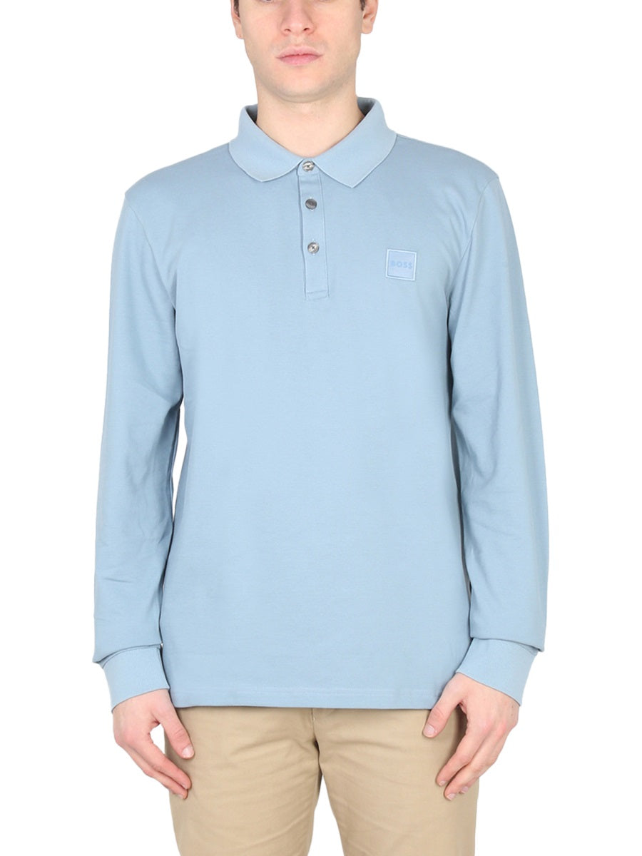 BOSS Classic Logo Patch Polo Shirt