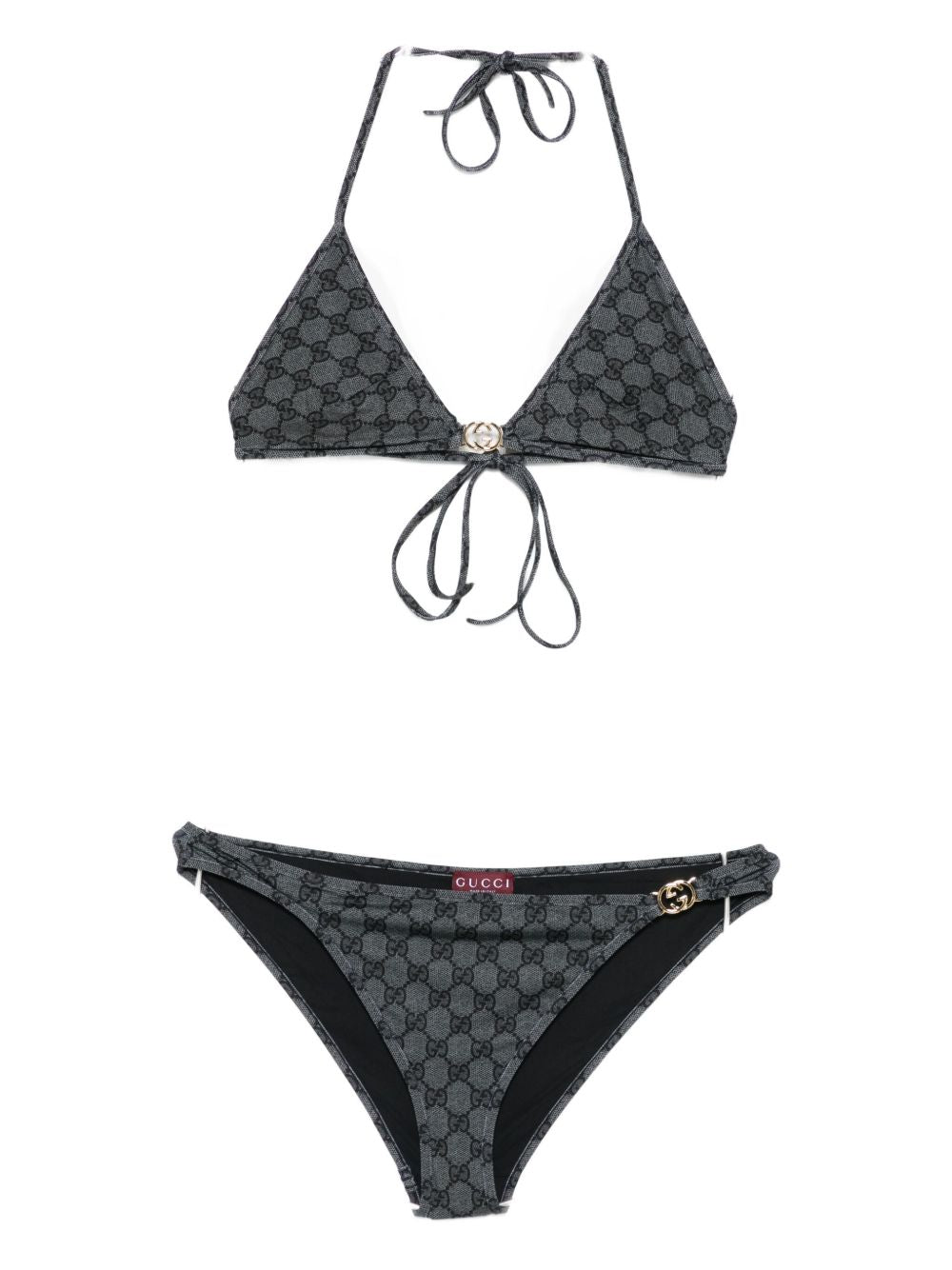 GUCCI Triangle Bra Bikini