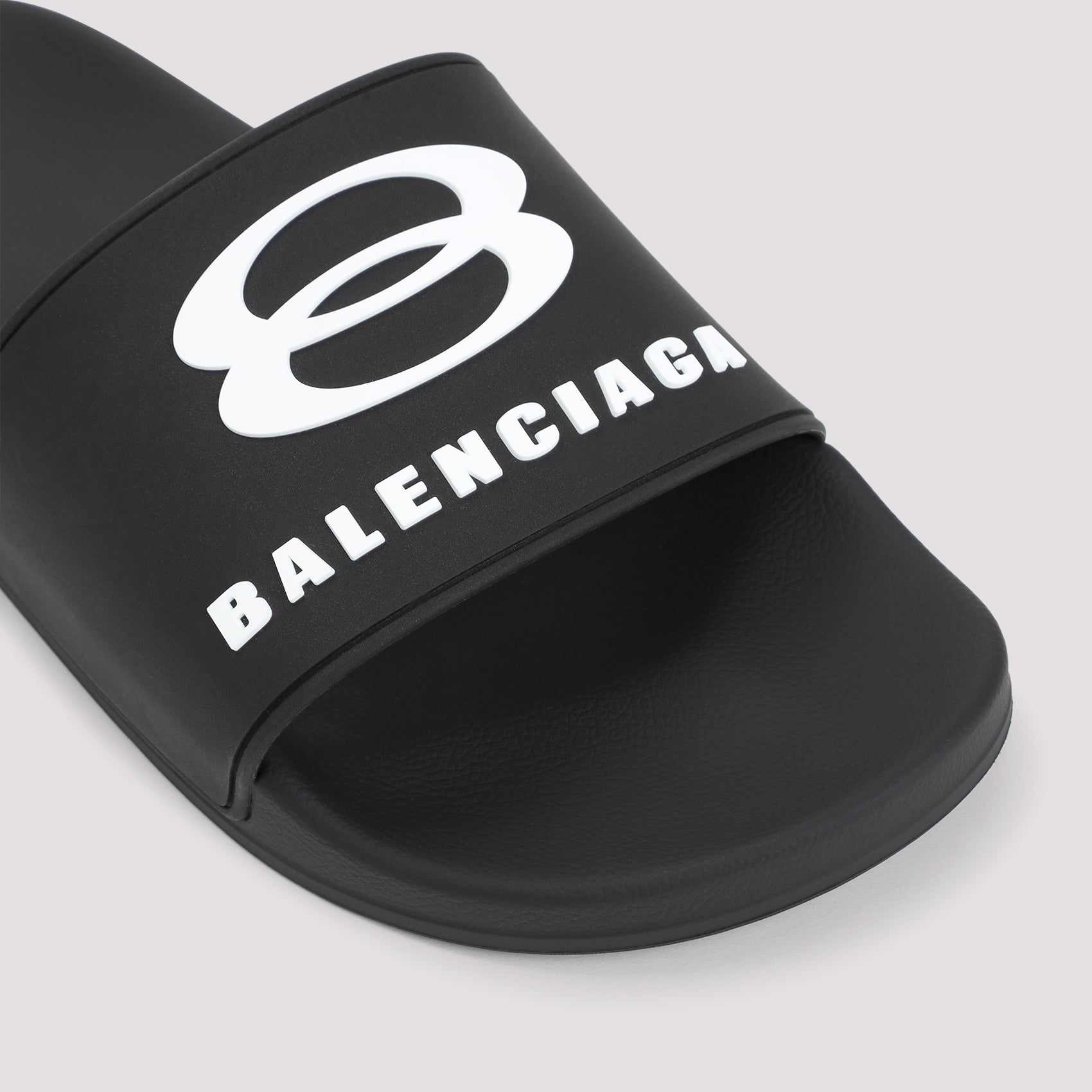 BALENCIAGA Men's Pool Slide Rubber Sandals