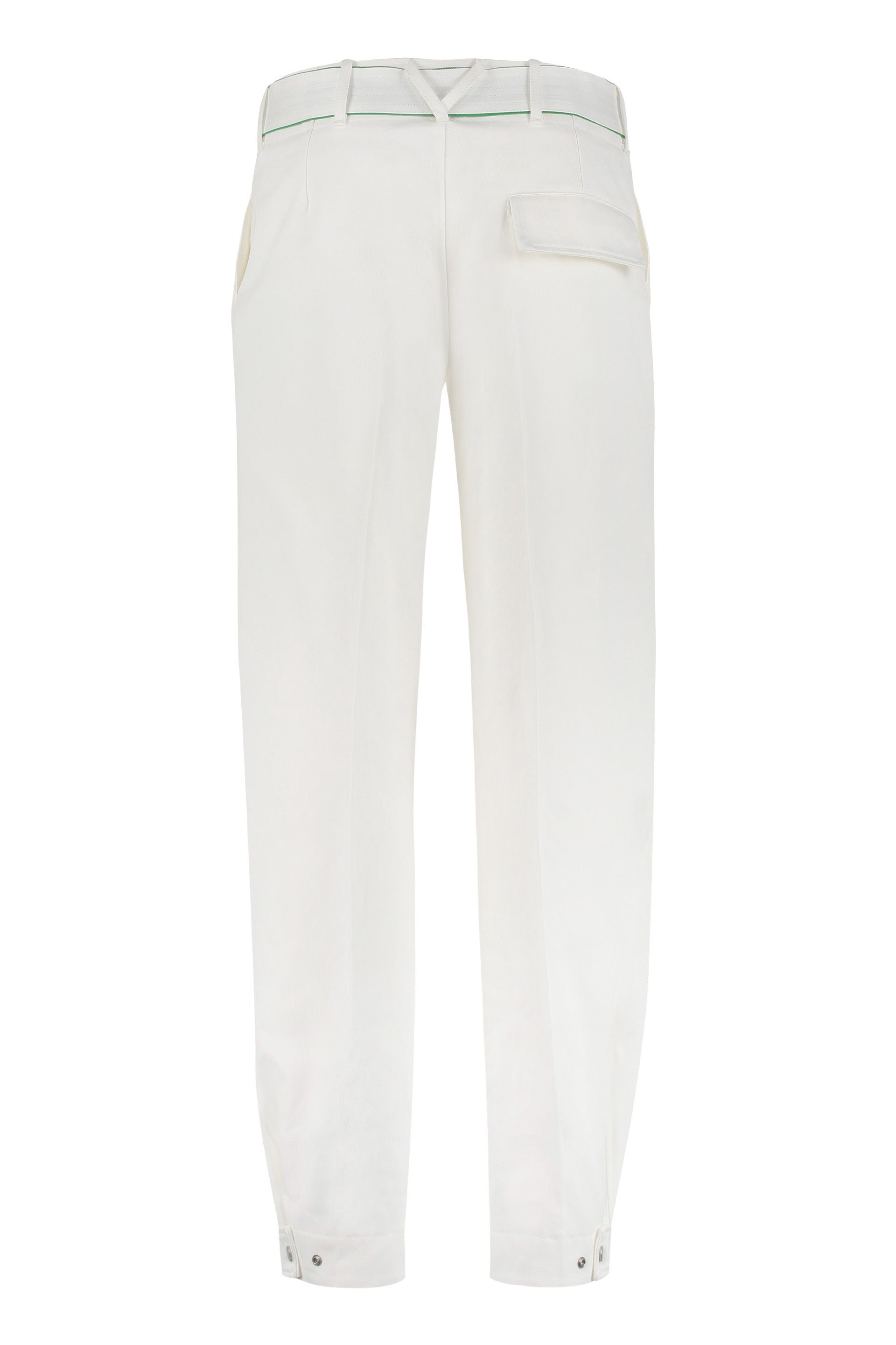 BOTTEGA VENETA Cotton Trousers for Men with Removable Belt