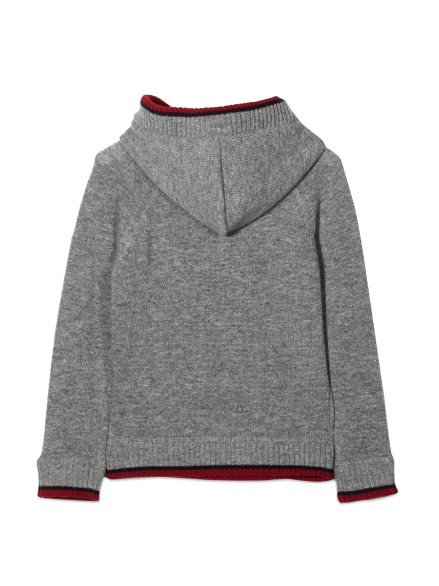 FAY Mini Hooded Wool Shirt