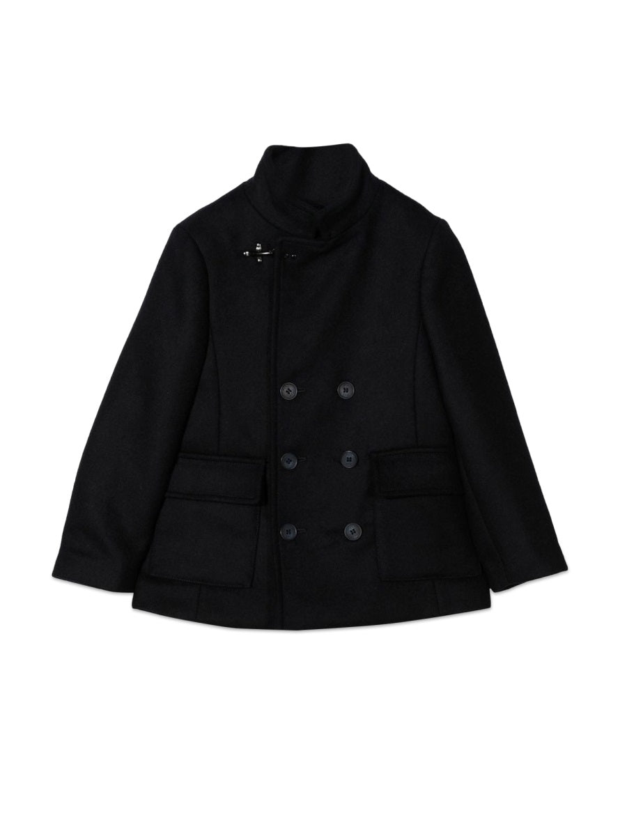 FAY Boys' Double-Breasted Wool Blend Jacket