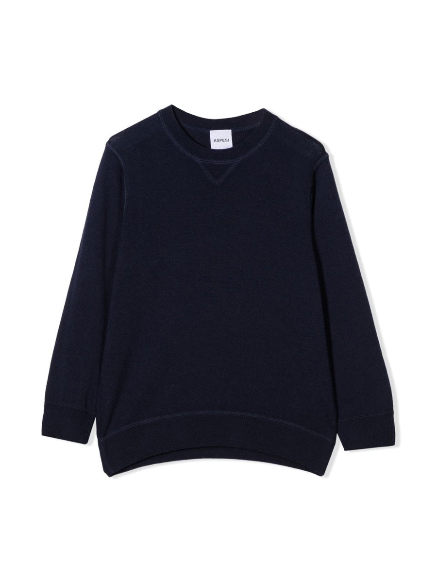 ASPESI Mini Tricot Crew Neck Sweater