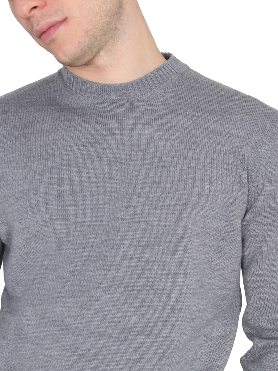 BALLANTYNE Cross-Neck Ribbed Collar Choker for Men
