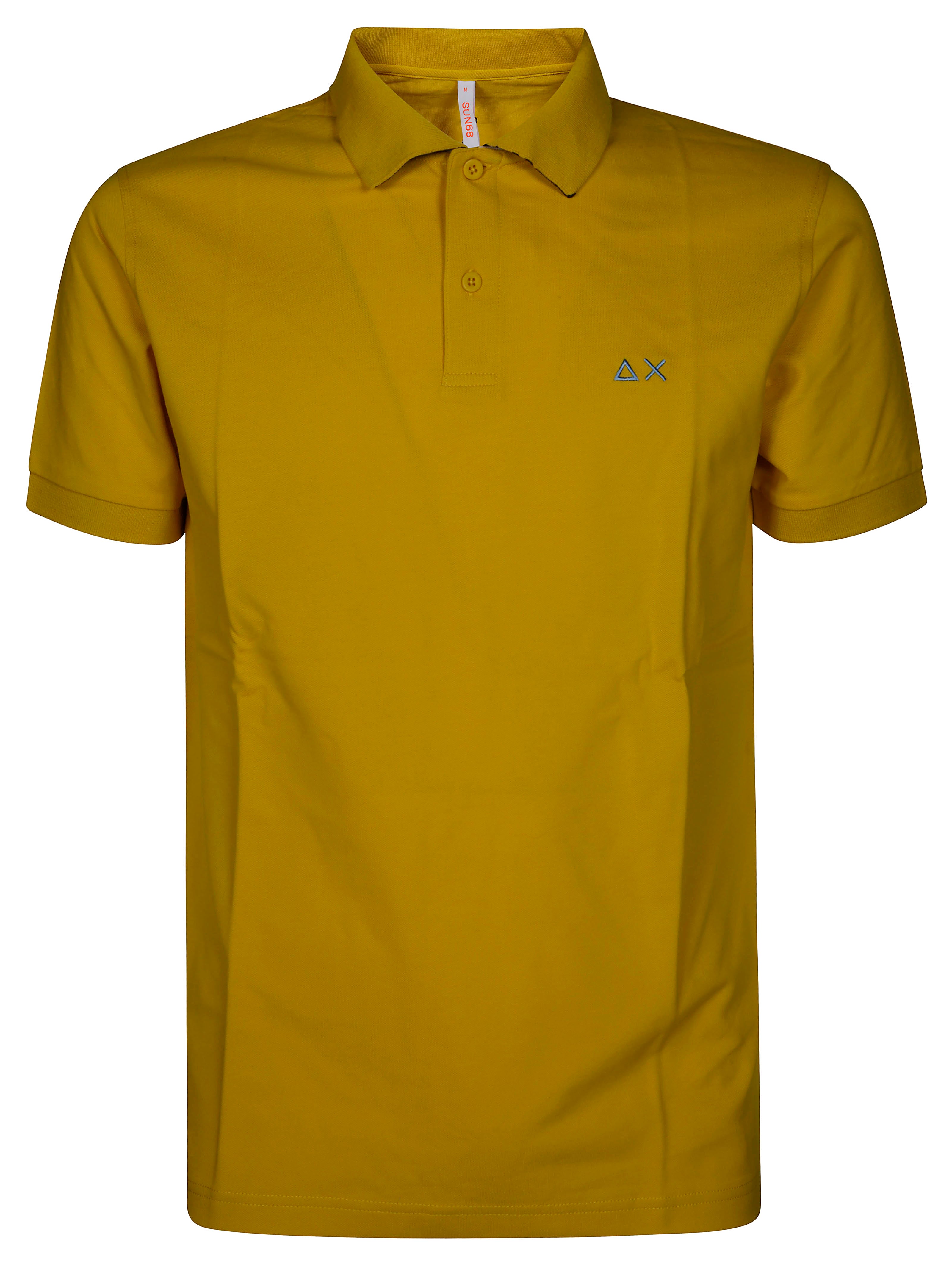 SUN 68 Short Sleeve Mini Polo with Contrast Collar