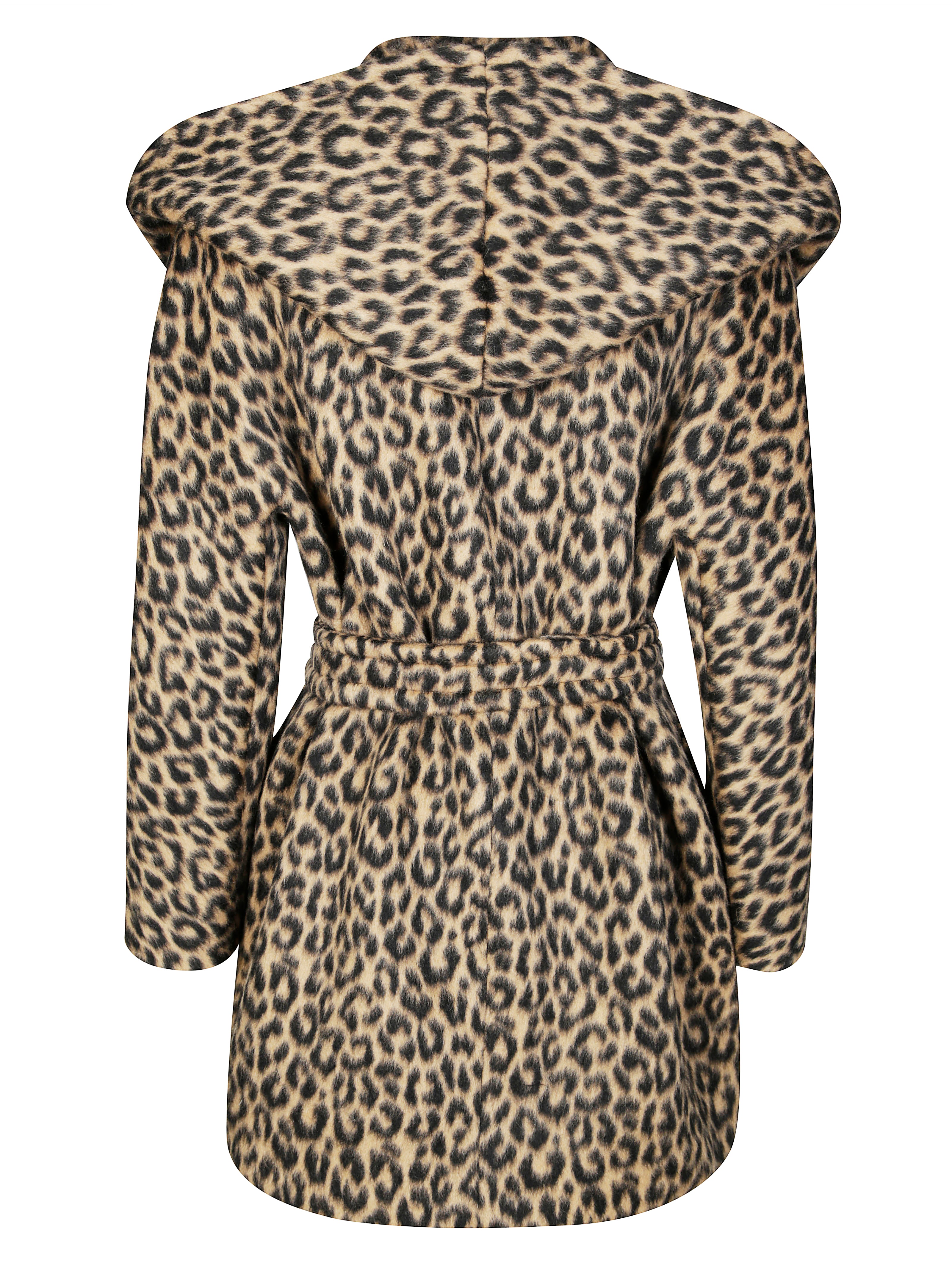 TAGLIATORE Animal Print Hooded Jacket for Men