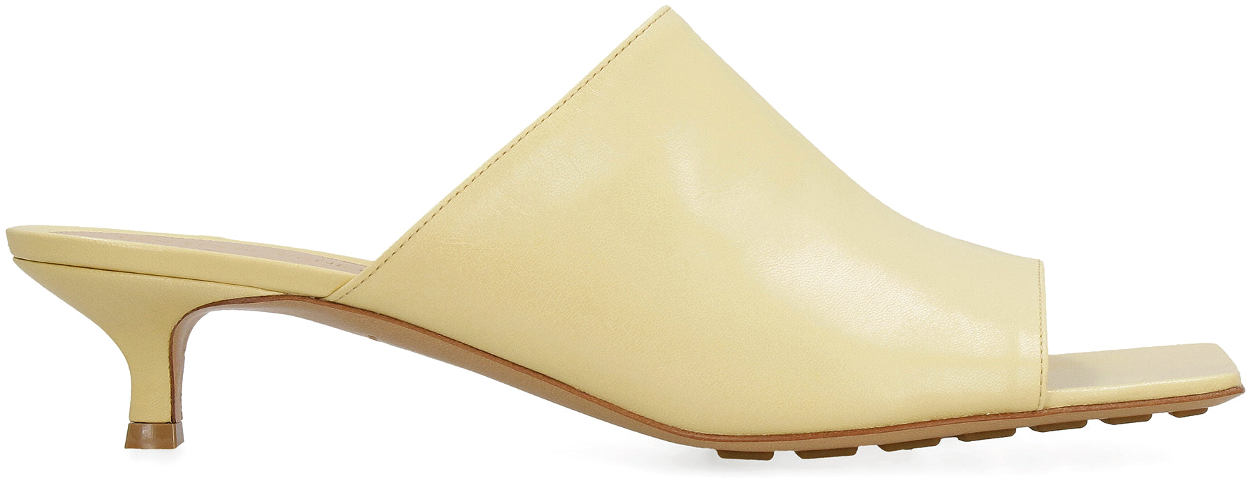 BOTTEGA VENETA Stretch Leather Kitten Heel Flats
